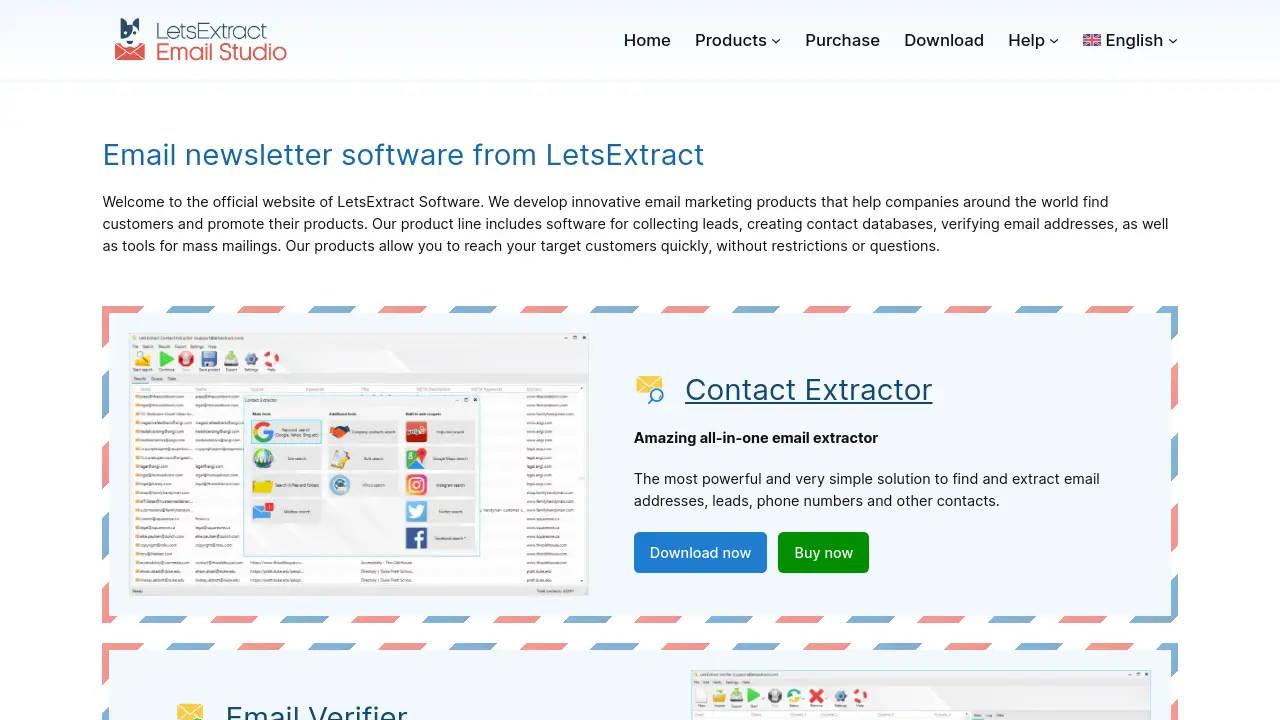 LetsExtract - Comprehensive Email Marketing and Lead Extraction Software