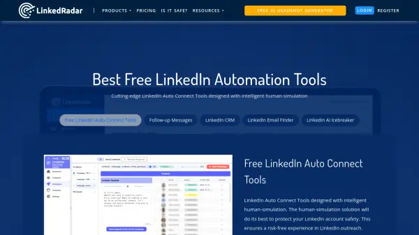 LinkedRadar