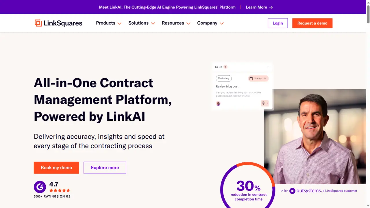 LinkSquares screenshot