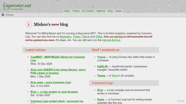 Lisperator.net