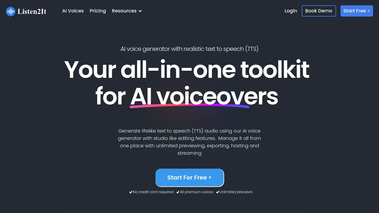 Listen2It screenshot