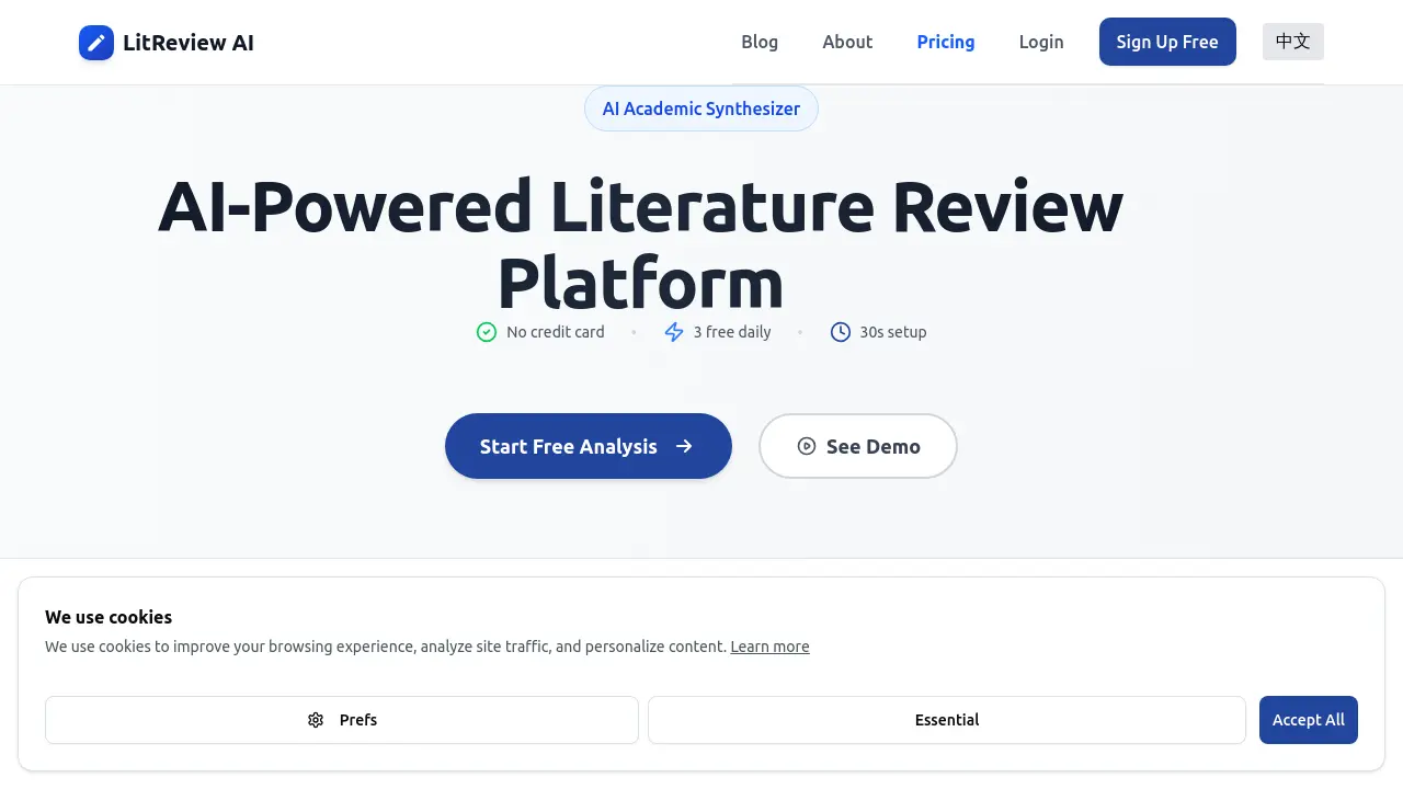LitReview AI - AI-Powered Literature Review Platform