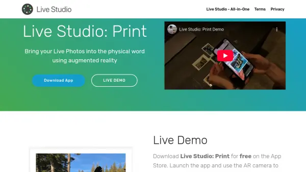 Live Studio: Print