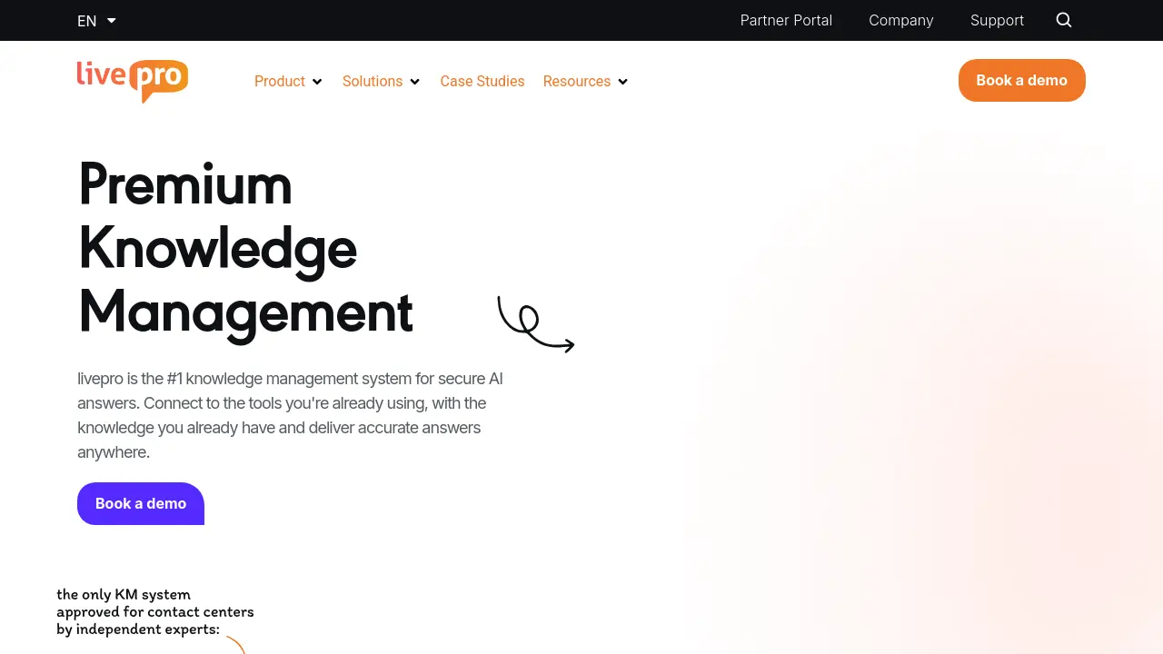 livepro - The #1 knowledge management system for secure AI answers in ...