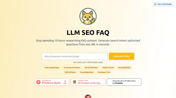 LLM SEO FAQ