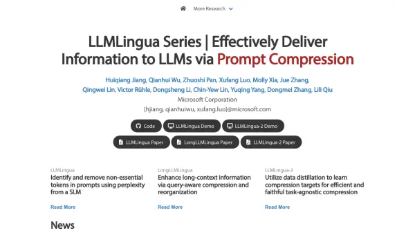 LLMLingua Series