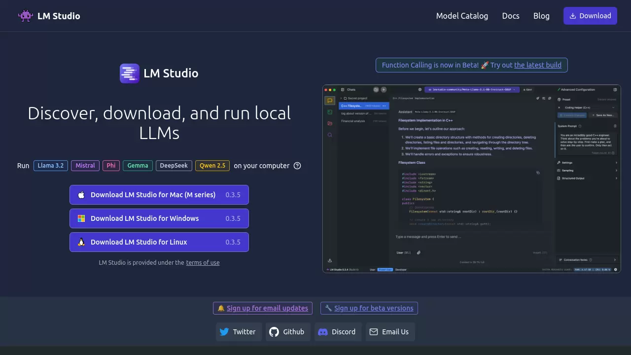 LM Studio Discover Download And Run Local LLMs On Your Computer