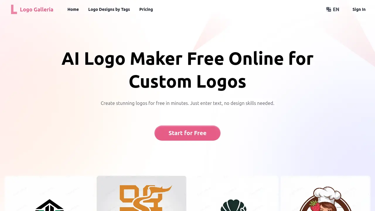 Logo Galleria screenshot