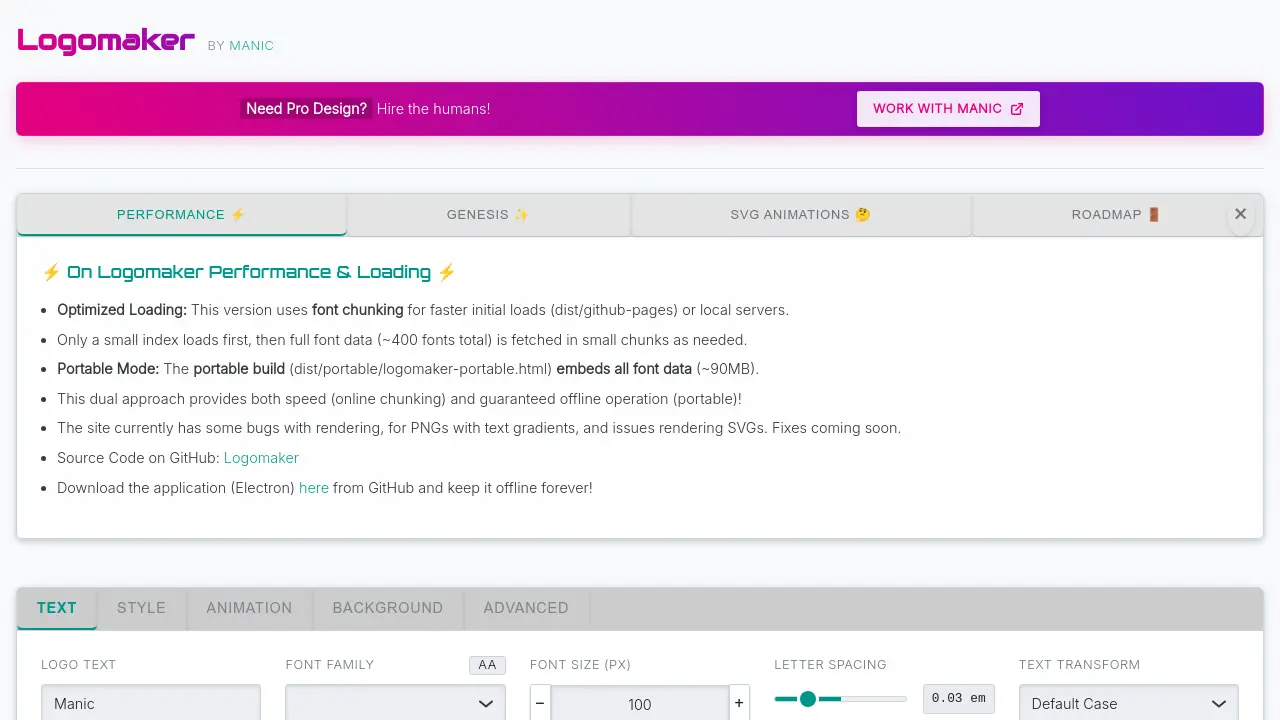 logomaker.lol screenshot