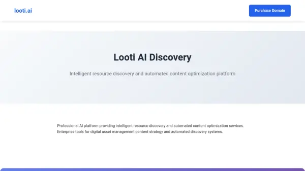 Looti AI Discovery