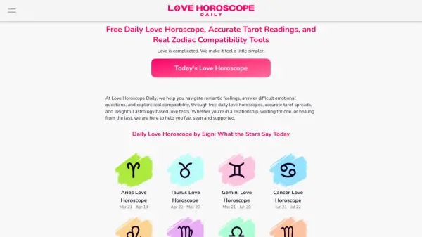 Love Horoscope Daily