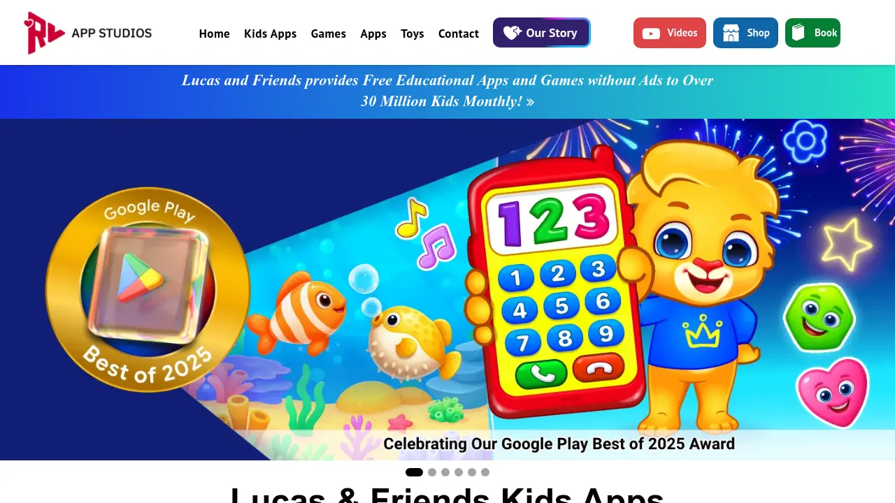 Lycas Rhe Game Lucas and Friends - Free Educational Apps and Games Without Ads for Kids