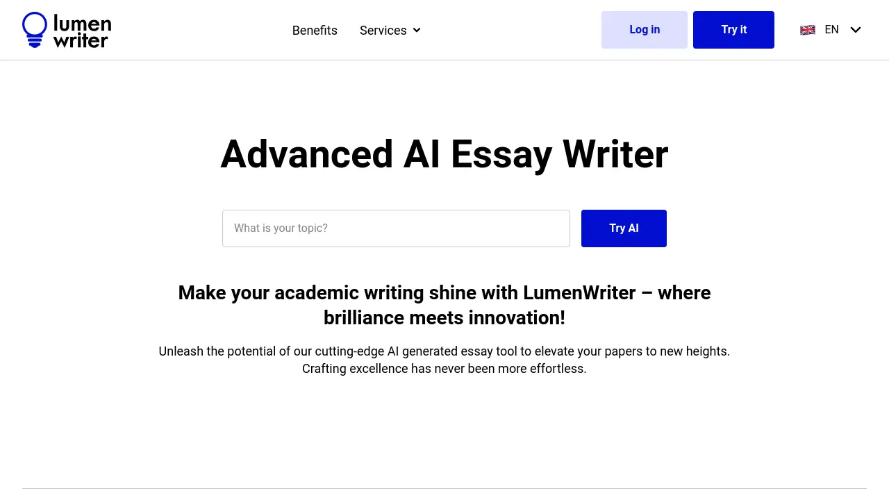 LumenWriter screenshot