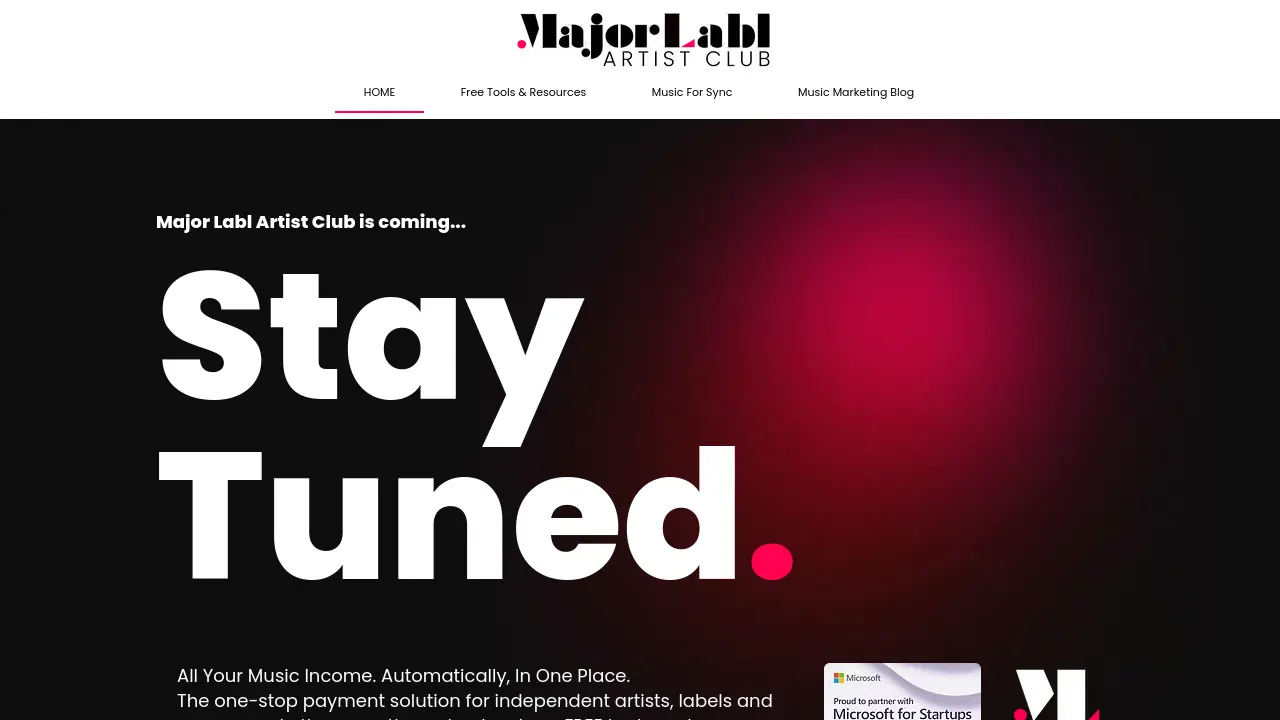 Major Labl - All Your Music Income. Automatically, In One Place.