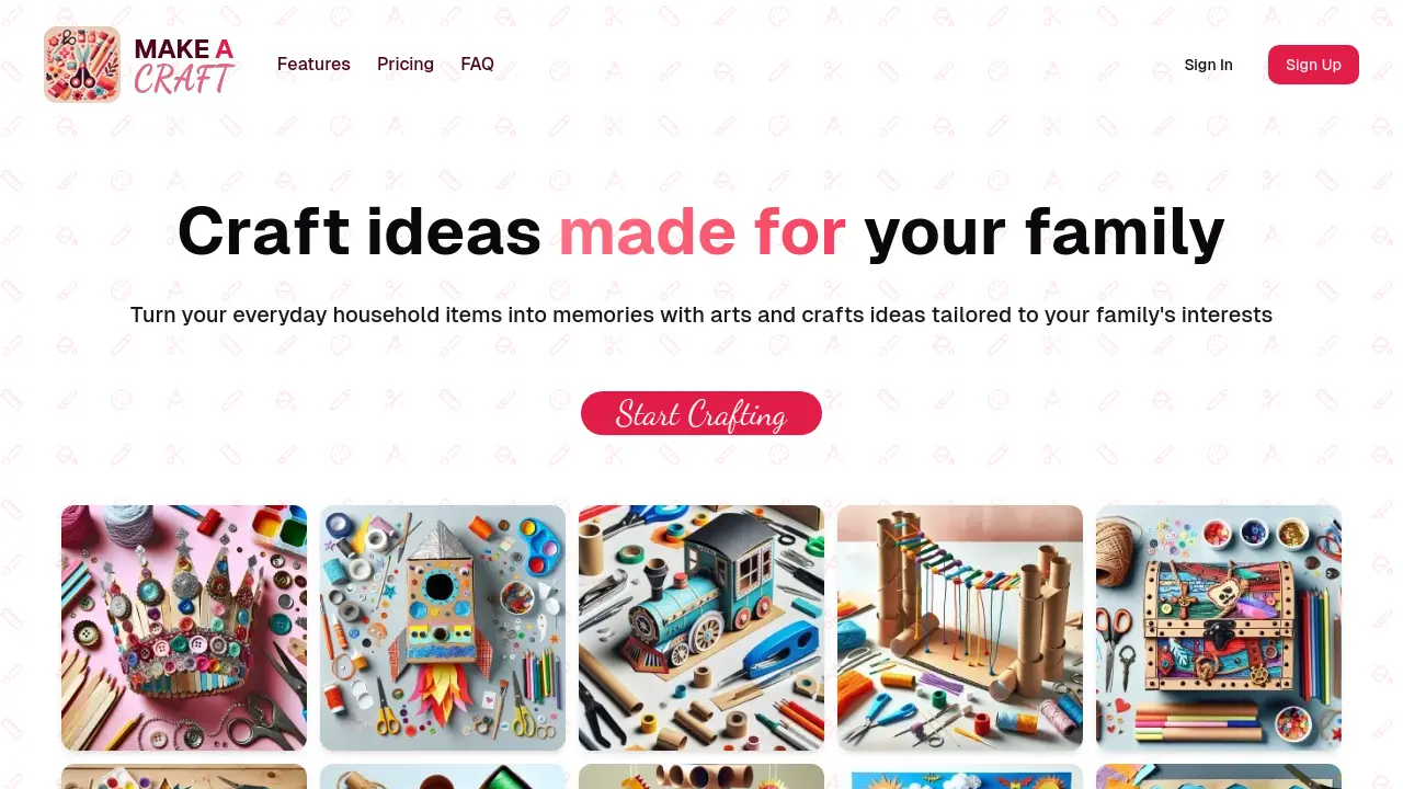 Make-A-Craft - Turn your everyday household items into memories with ...