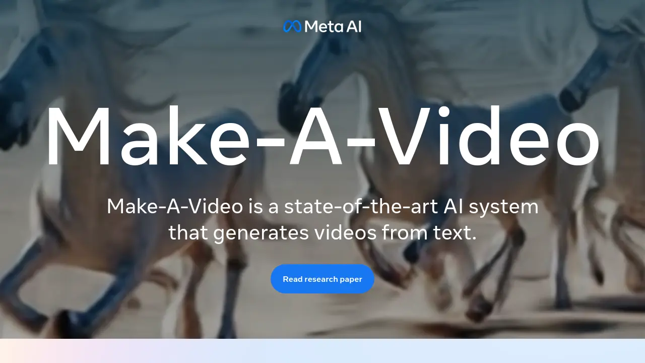 Make-A-Video screenshot