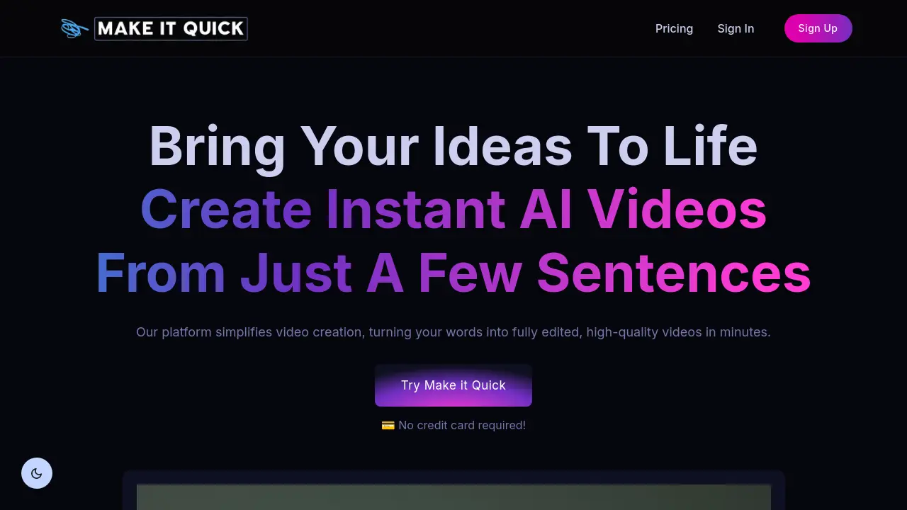 Make It Quick screenshot