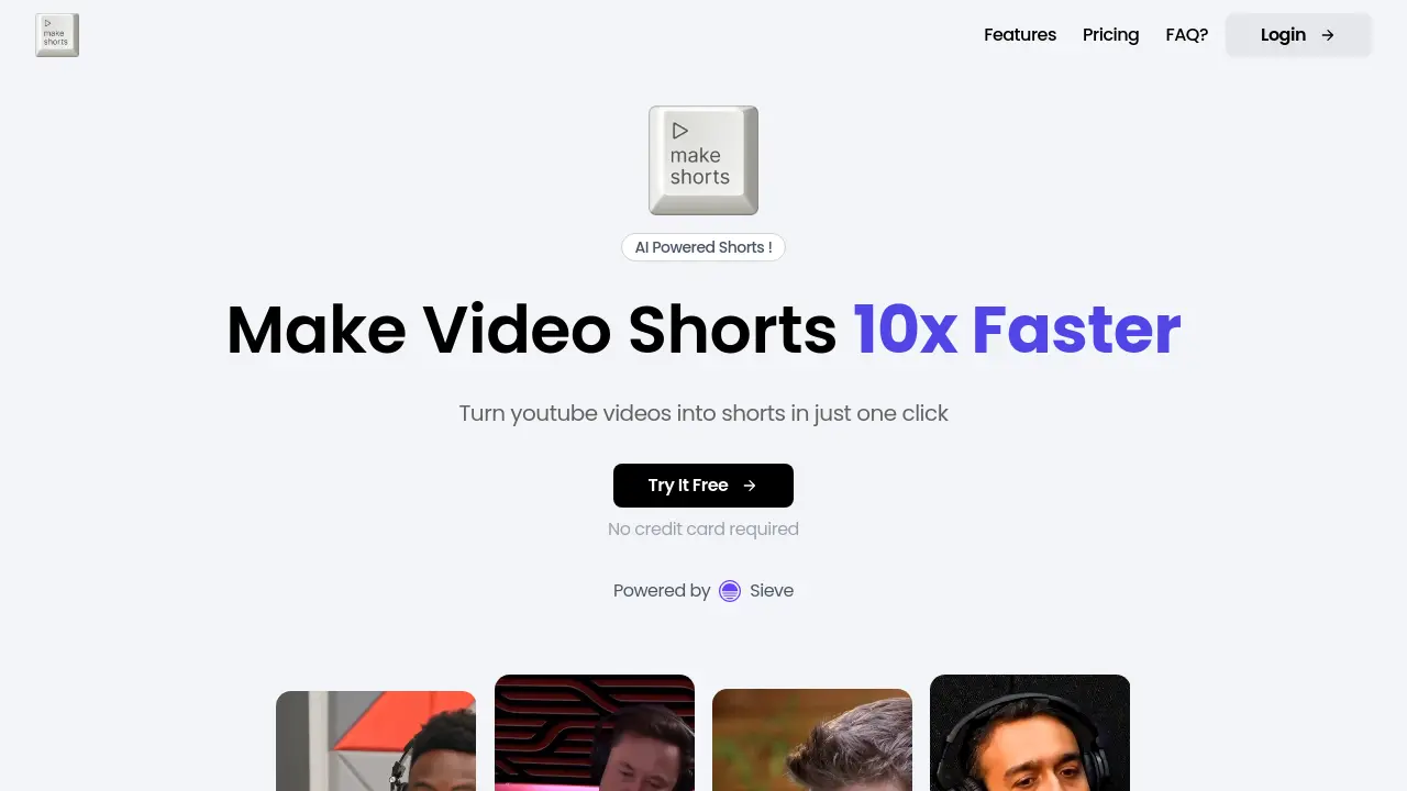 MakeShorts screenshot