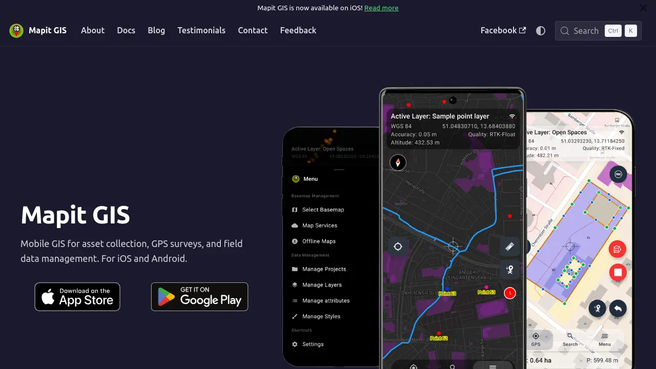 Mapit GIS - Mobile GIS for asset collection, GPS surveys, and field ...