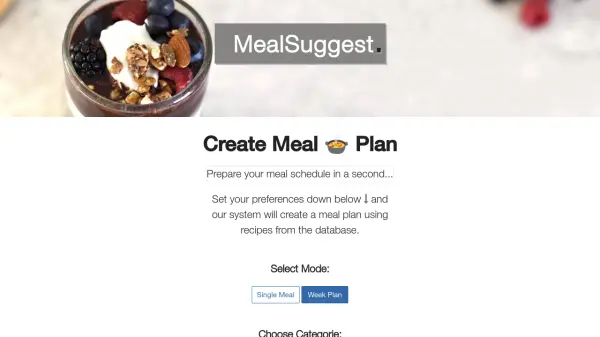 MealSuggest