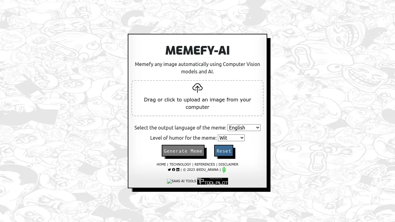Memefy-AI - Automated Meme Generation from Any Image