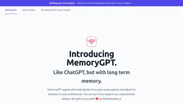 MemoryGPT