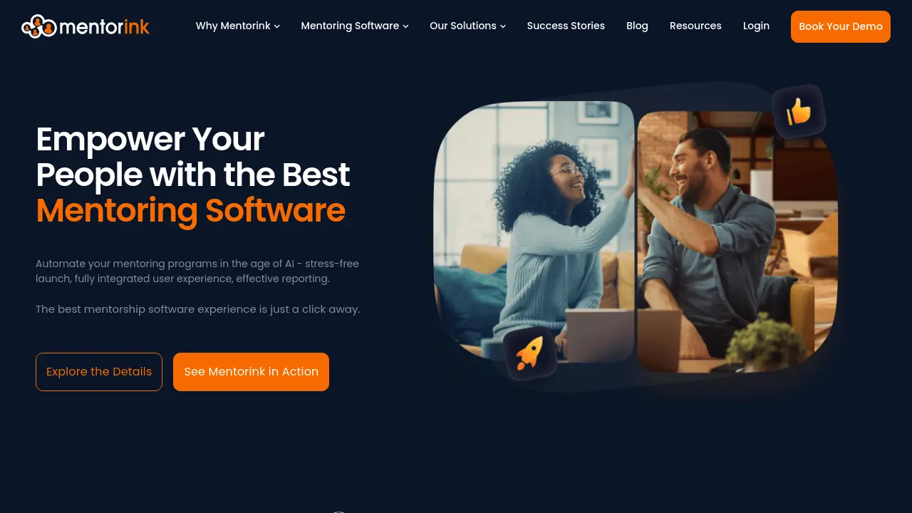 Mentorink - Empower Your Organization with AI-Driven Mentoring Software