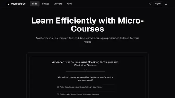 Microcourse