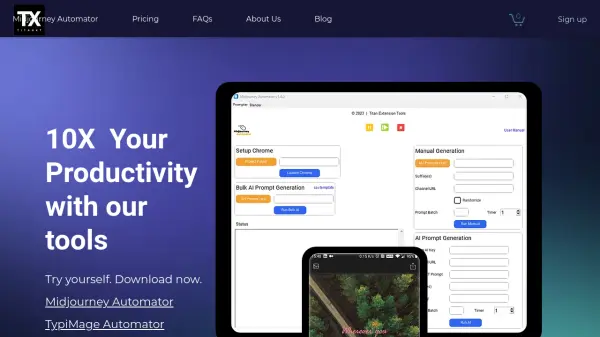 Midjourney Automation Suite