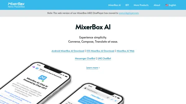 MixerBox AI