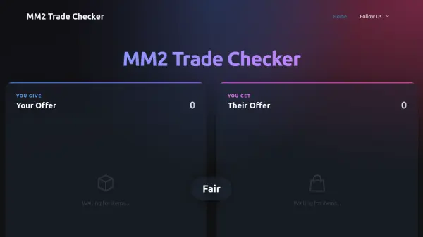 MM2 Trade Checker