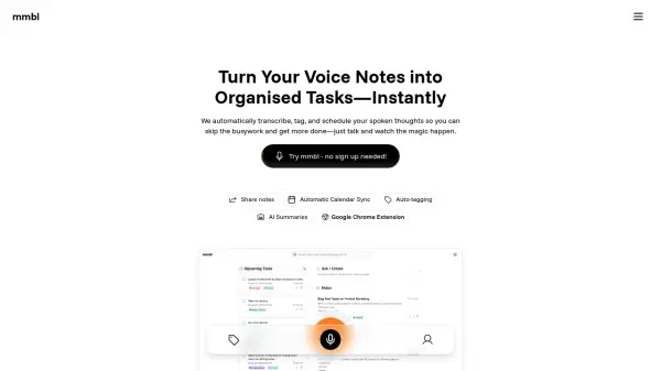 mmbl (Mumble Voice Notes)