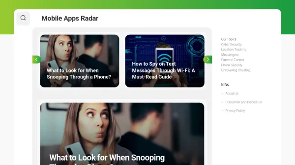 Mobile Apps Radar
