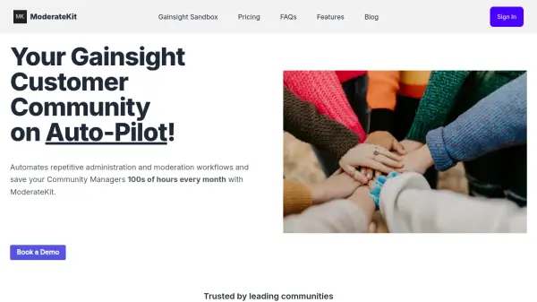 ModerateKit
