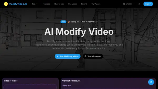 ModifyVideo.ai