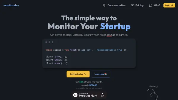 monitro.dev