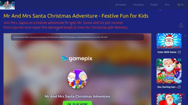 Mr And Mrs Santa Christmas Adventure