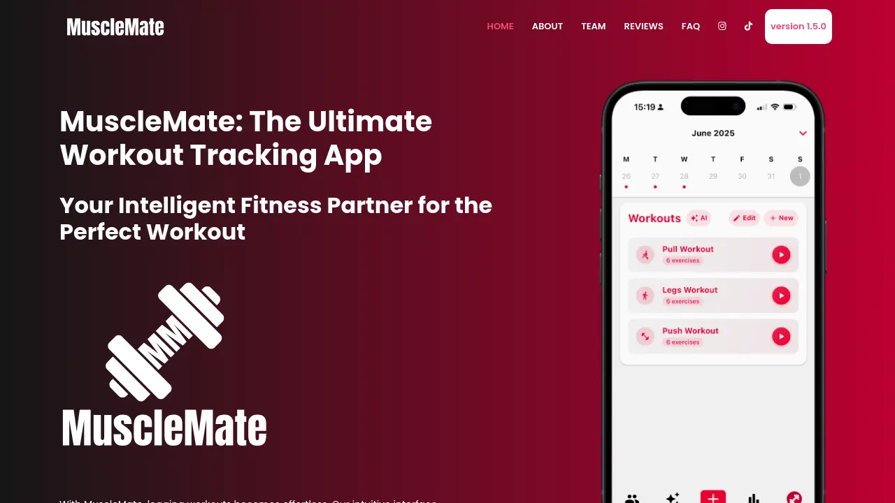 MuscleMate - The Ultimate Workout Tracking App