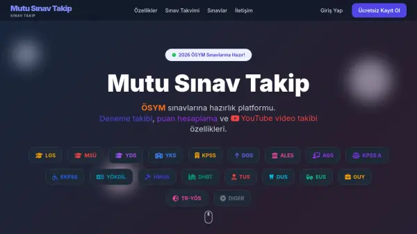 Mutu Sınav Takip
