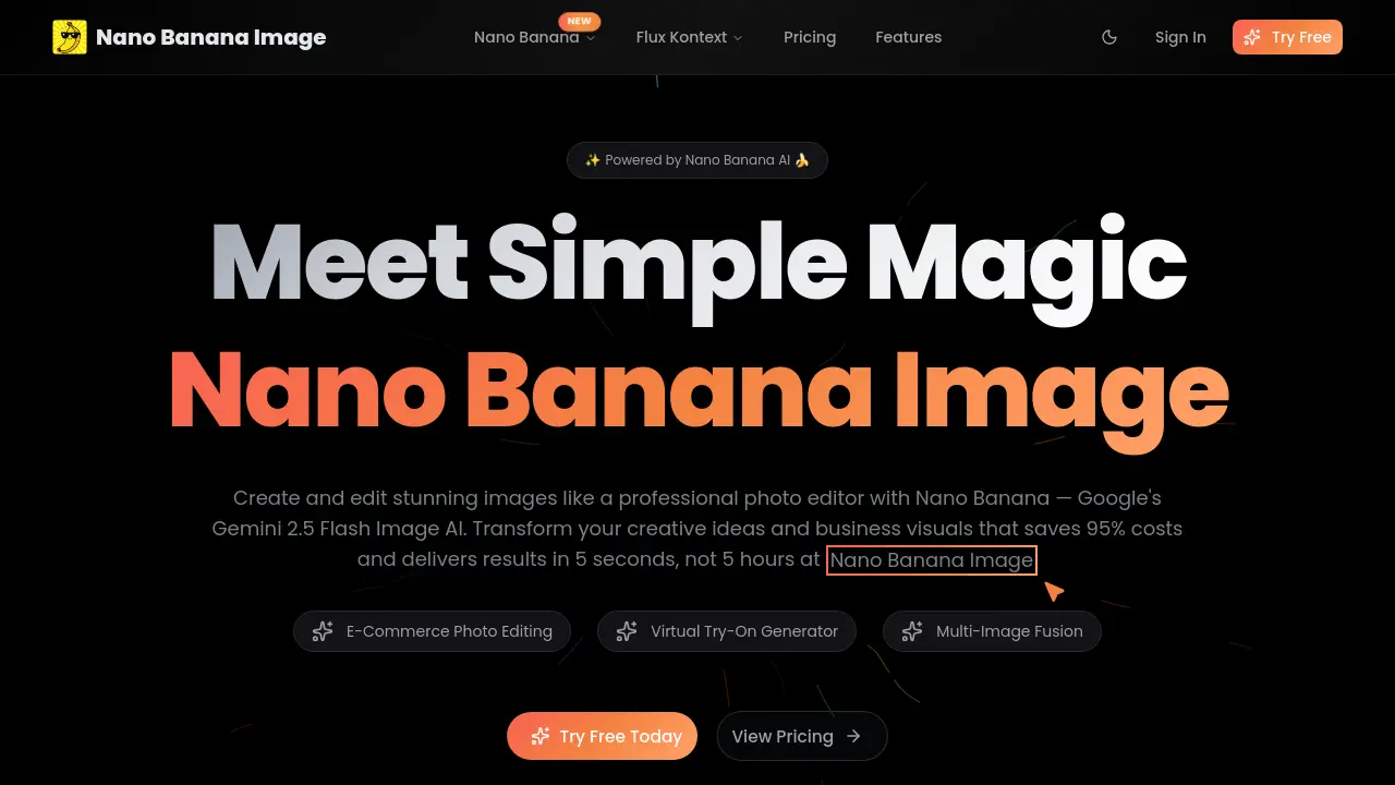 Nano Banana Image - Create and edit stunning images like a professional ...