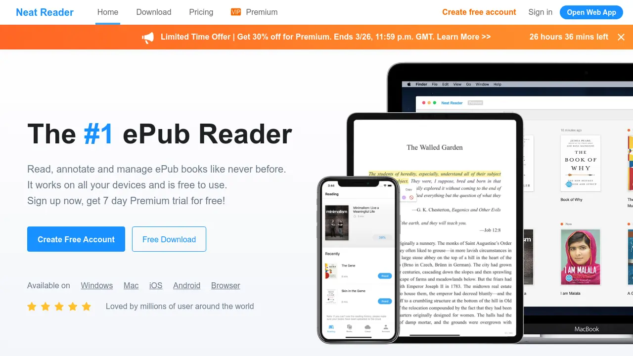 Neat Reader - The #1 ePub Reader for cross-platform reading, annotation ...