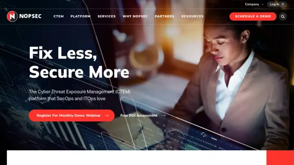NopSec Cyber Threat Exposure Management (CTEM) Platform