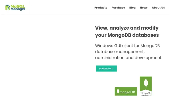 NoSQL Manager for MongoDB