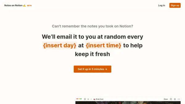 Notes on Notion