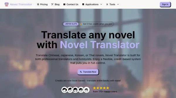 Novel Translator