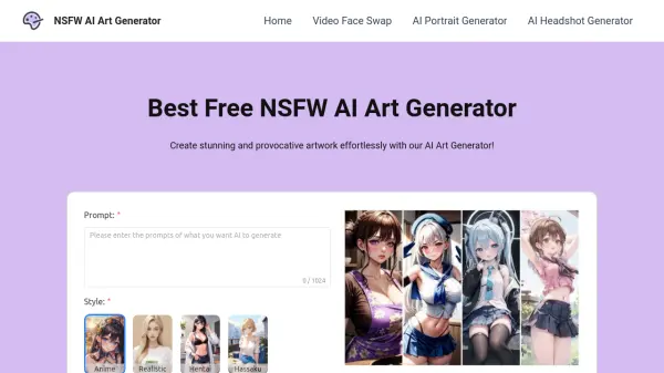 NSFW AI Art Generator