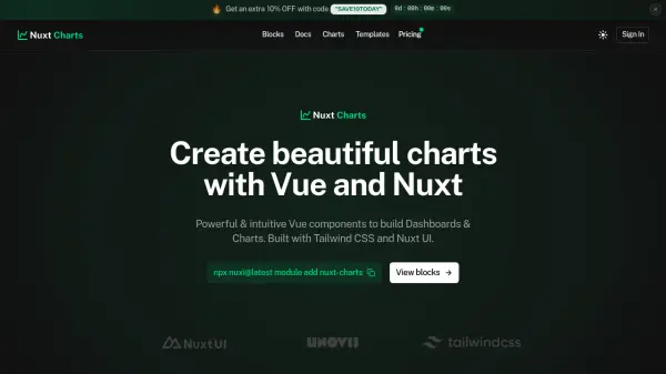Nuxt Charts