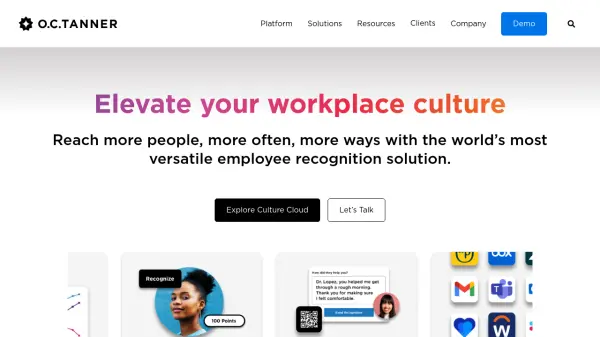 O.C. Tanner Culture Cloud
