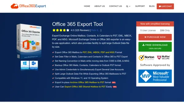 Office 365 Export Tool