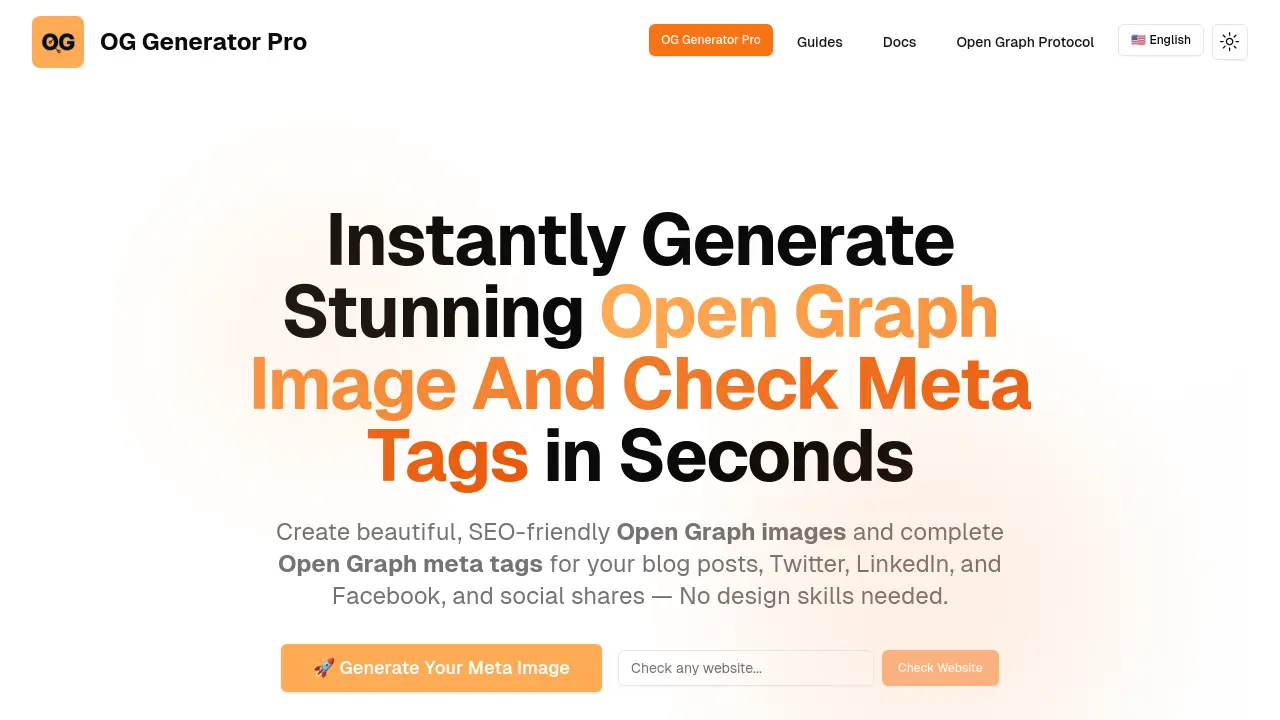 OG Generator Pro - Instantly Generate Stunning Open Graph Image And ...